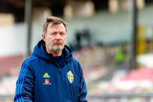 Peter Gerhardsson, head coach of Sweden