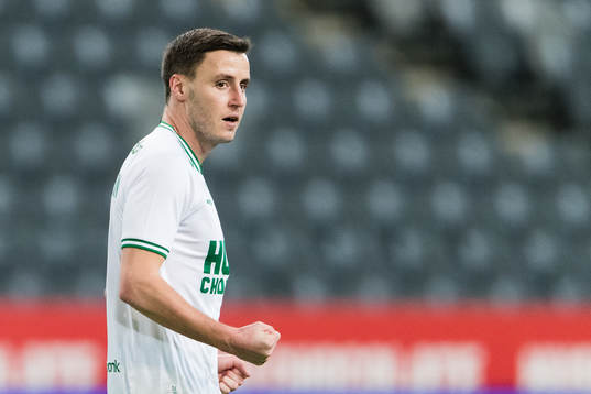 Hammarbys Jeppe Andersen jublar