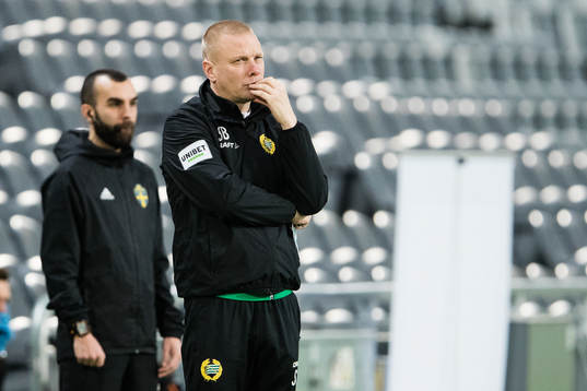 Hammarbys tränare Stefan Billborn