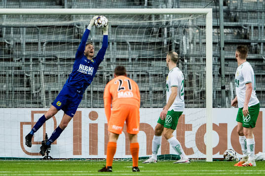 Hammarbys målvakt David Ousted
