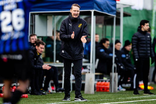 Löddes tränare Jimmie Andersson