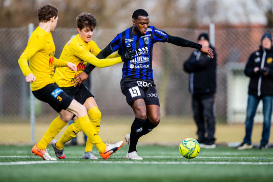 Löddes Fabian Jansson och Sirius Christian Kouakou