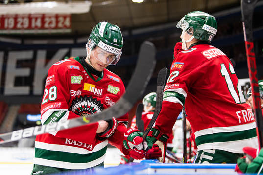 Frölundas Johan Sundström deppar