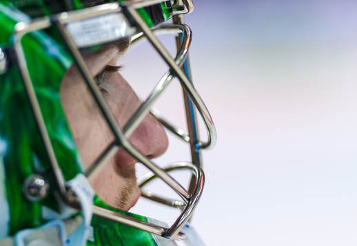 Färjestads målvakt Henrik Haukeland