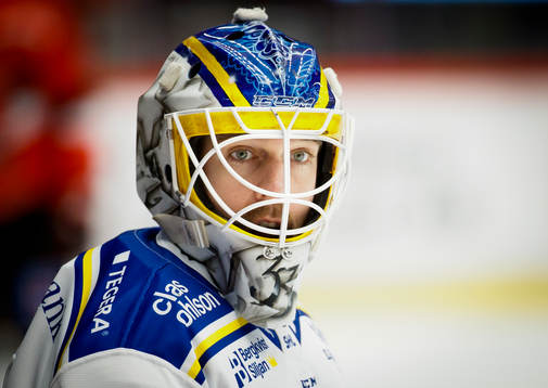 Leksands målvakt Axel Brage