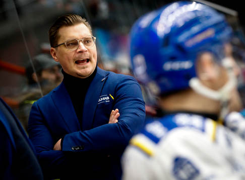 Leksands tränare Björn Hellkvist
