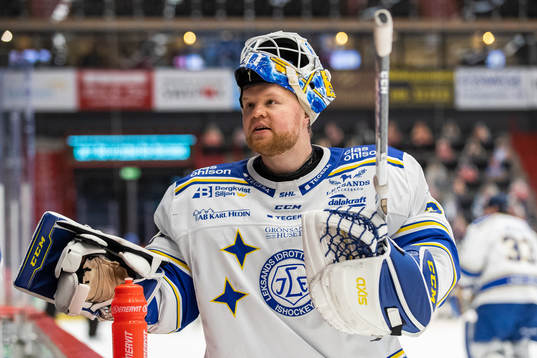 Leksands målvakt Janne Juvonen