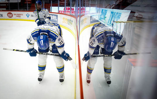 Leksands Mattias Ritola deppar