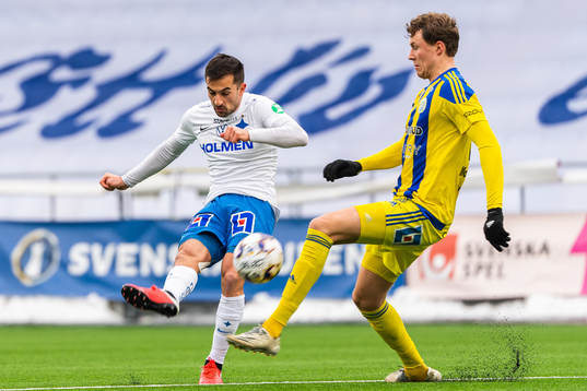 IFK Norrköpings Sead Haksabanovic och Sundsvalls Niklas