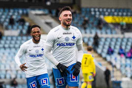 IFK Norrköpings Sead Haksabanovic jublar