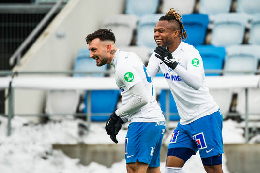 IFK Norrköpings Sead Haksabanovic jublar