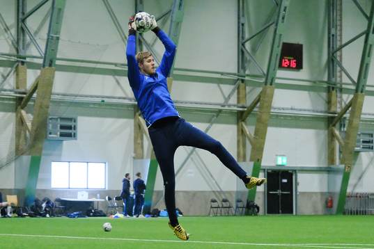 Örgrytes målvakt Fredrik Andersson
