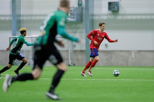 under träningsmatchen i fotboll mellan Varberg och Öster