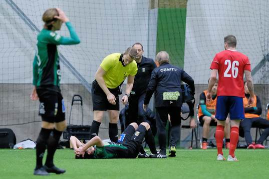 Varbergs Robin Tranberg är skadad