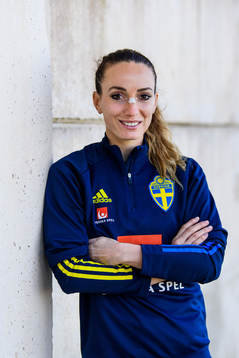 Kosovare Asllani poses for portrait
