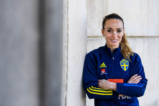 Kosovare Asllani poses for portrait