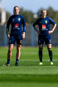 Nathalie Björn and Amanda Nildén