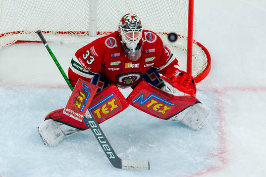 Frölundas målvakt Johan Mattsson