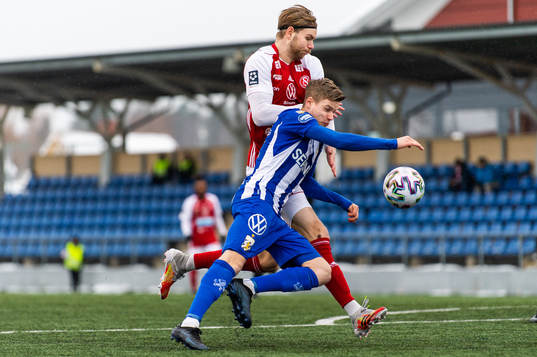 IFK Göteborgs Gustaf Norlin och Sandvikens Niclas