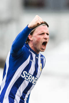 IFK Göteborgs Calle Johansson jublar