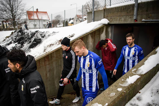 IFK Göteborgs Sebastian Eriksson och Mattias Bjärsmyr