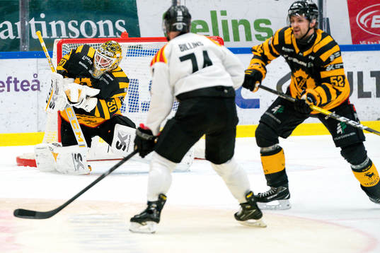 Skellefteås målvakt Gustaf Lindvall