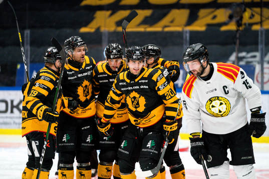 Skellefteås Roland McKeown, Pär Lindholm, Joakim