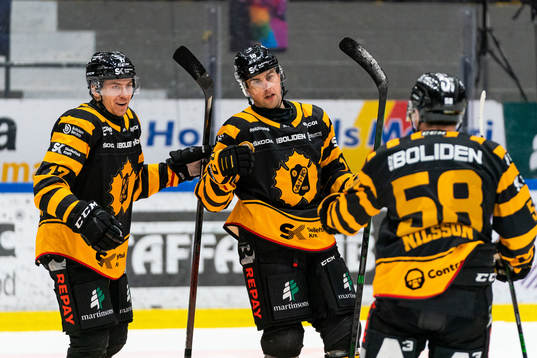 Skellefteås Joakim Lindström, Pär Lindholm och Oskar