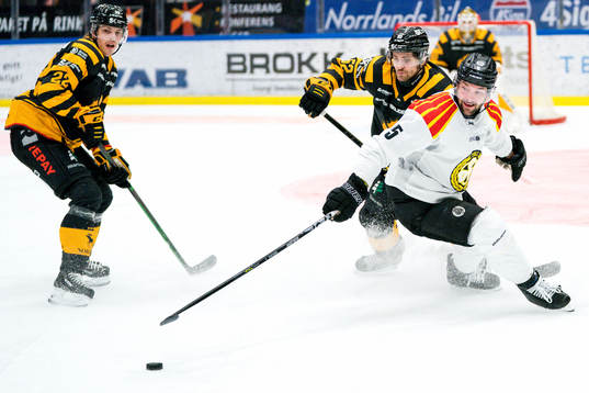 Brynäs Simon Bertilsson och Skellefteås Arvid Lundberg