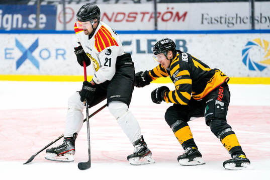 Brynäs Patrik Berglund och Skellefteås Pär Lindholm