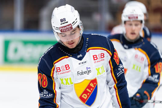 Djurgårdens Alexander Holtz deppar
