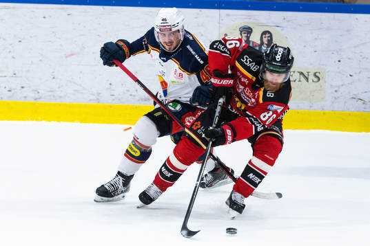 Djurgårdens Albin Grewe och Luleås Linus Klasen