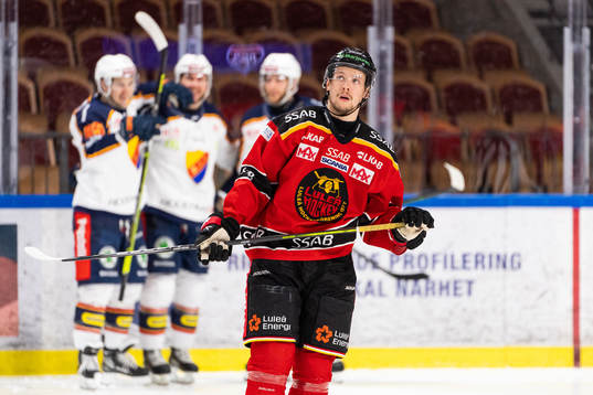 Luleås Victor Berglund deppar