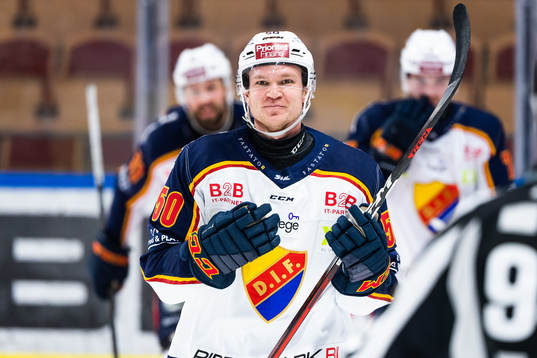 Djurgårdens Tobias Ekberg jublar