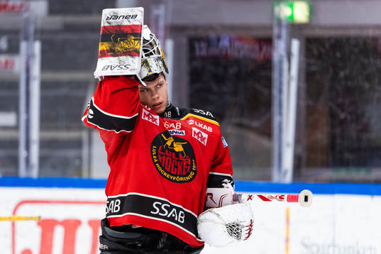 Luleås målvakt Jesper Wallstedt