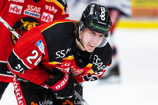 Luleås Radek Muzik skadad