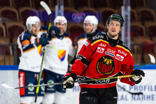 Luleås Victor Berglund deppar