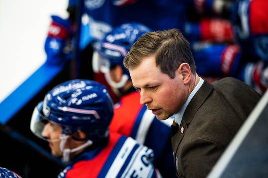 Oskarshamns tränare Martin Filander