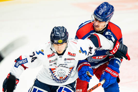 Oskarshamns Max Veronneau och Linköpings Petteri Nikkilä
