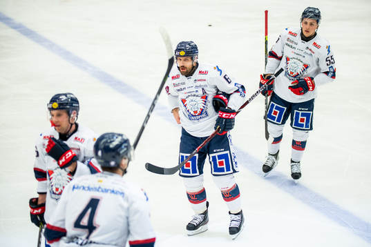 Linköpings Jonas Holös och Max Lindroth deppar