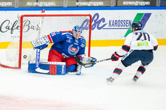 Linköpings Nikola Pasic gör 1-1 bakom Oskarshamns