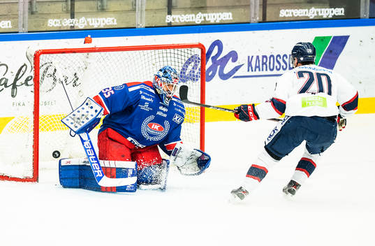 Linköpings Nikola Pasic gör 1-1 bakom Oskarshamns