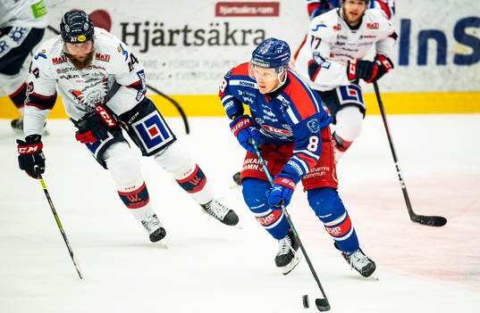 Oskarshamns Fredrik Olofsson och Linköpings Jonas Junland