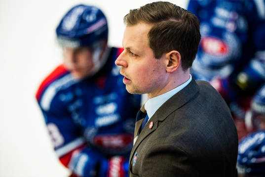 Oskarshamns tränare Martin Filander