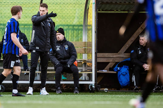 Sirius tränare Daniel Bäckström