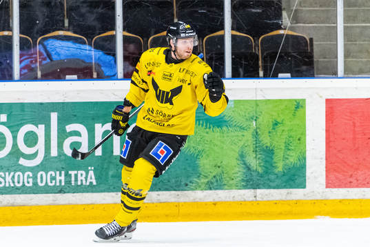 Västerås Lukas Zetterberg jublar