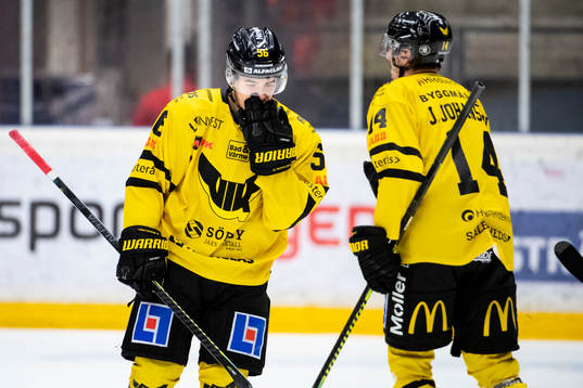 Västerås Alexander Lunsjö och Jesper Johansson deppar