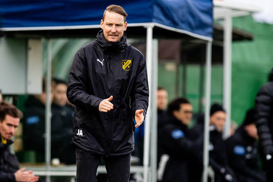 Löddes tränare Jimmie Andersson