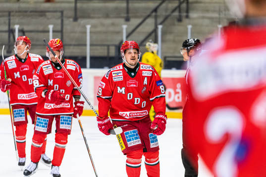 Modos Patrik Karlkvist jublar