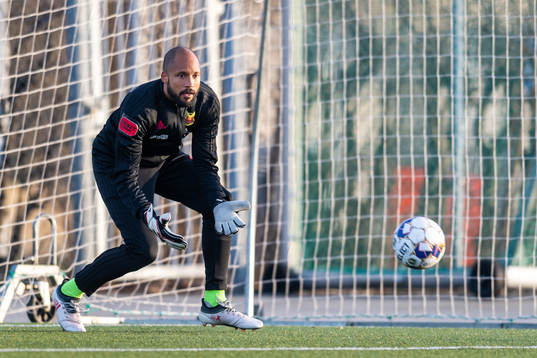 Östersunds målvakt Aly Keita
